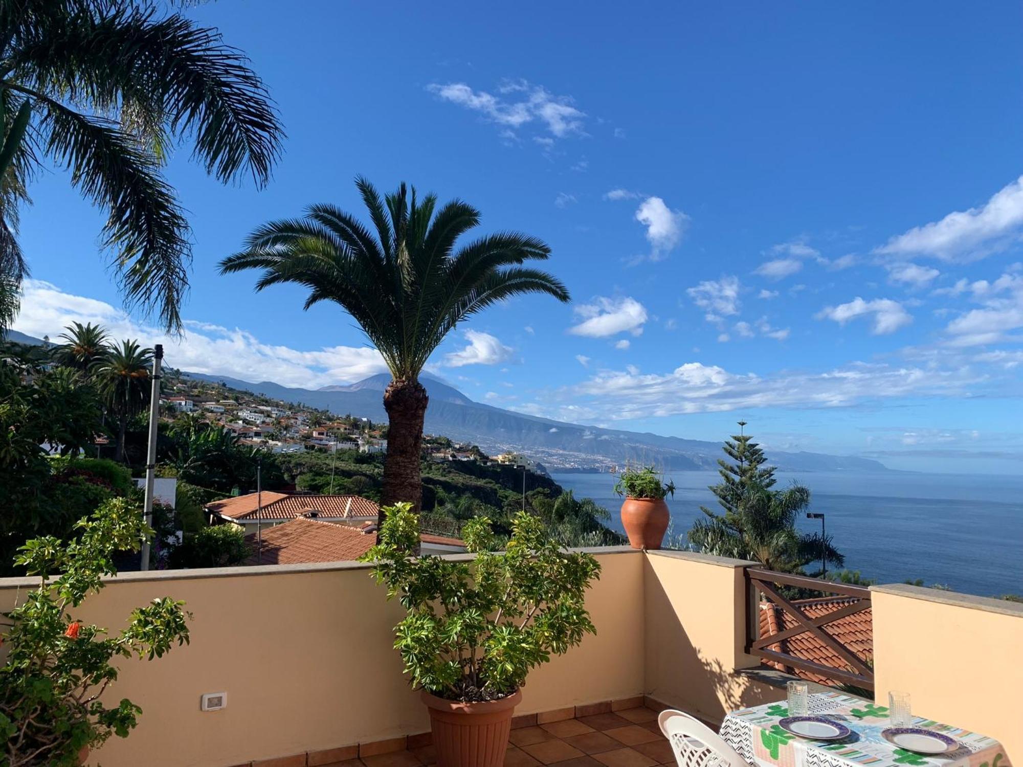 Apartamento Mar Y Teide Sauzal Bagian luar foto